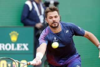 Stan Wawrinka a passé le 1er tour dans le Challenger d'Aix-en-Provence KEYSTONE/EPA/SEBASTIEN NOGIER